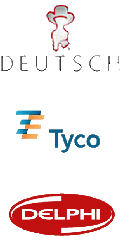 deustch, tyco, delphi, optimus brain, conectores, arneses